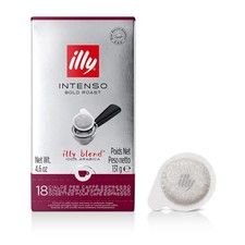 illy E.S.E. Coffee - Single-Serve Capsules Pods - Intenso Dark Roast - Note...