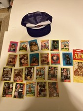 Alf Lot Hat Is Bent, Most Of The Cards Are In Good Condition,Freshener Unopened