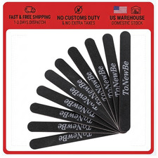 Nail Files 10Pcs Double Sided Emery Board 100 180 Grit for Natural Acrylic Nails