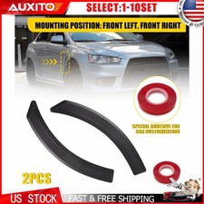 For Mitsubishi Lancer 2002-2015 Evo Black Front Fender Side Vent Cover 2-20x