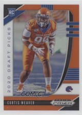 2020 Panini Prizm Draft Picks Rookies Orange Curtis Weaver #166 x9h