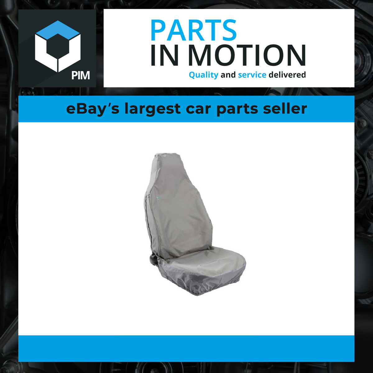 3d Front Seat Cover Grey 3DFGRY Town & Country Genuine Top Quality Product New