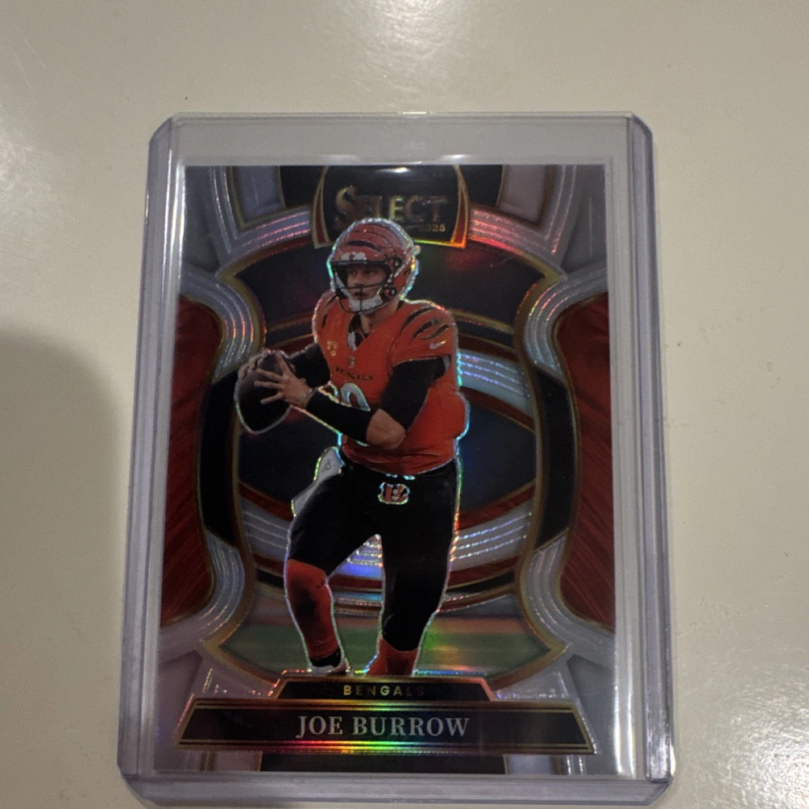 2025 Select Prizm Joe Burrow #57 Concourse Silver