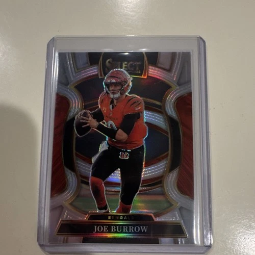 Panini Select Prizm. 2025 Joe Burrow #57 Concourse Sliver Bengals