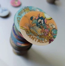 Vintage Lot of 120 Sabritas Tazos – Hanna Barbera + Tiny Toons – 1990s Mexico