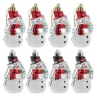 8 Pcs Dekorationen Für Weihnachtsfeiern Bauernhaus-Weihnachtsdekoration