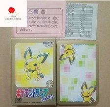 Pokemon Playing Cards Gold Part 2 Poker Deck Pichu 2000 Nintendo NEUF
