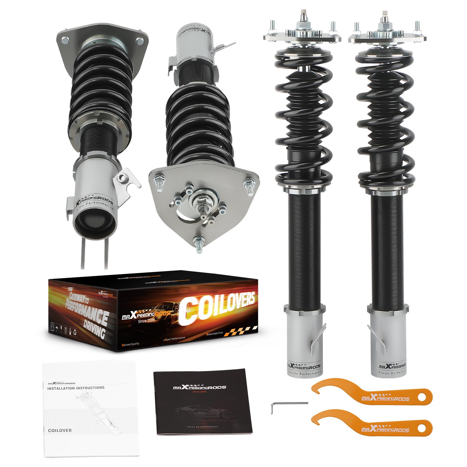 Performance Coilovers for  Subaru Impreza WRX & STI GDA GDB Damper Adjustable