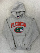 Florida Gators Champion Screened Logo Campus Hoodie Sweatshirt Men's Small 