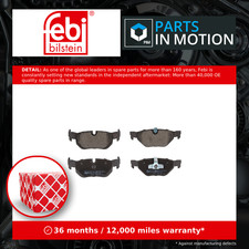 Brake Pads Set Rear 16533 Febi 34212288891 34212288892 34216767148 34216767150
