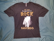 Rick Saucedo XL Concert Shirt 50 Years The Legend Lives On