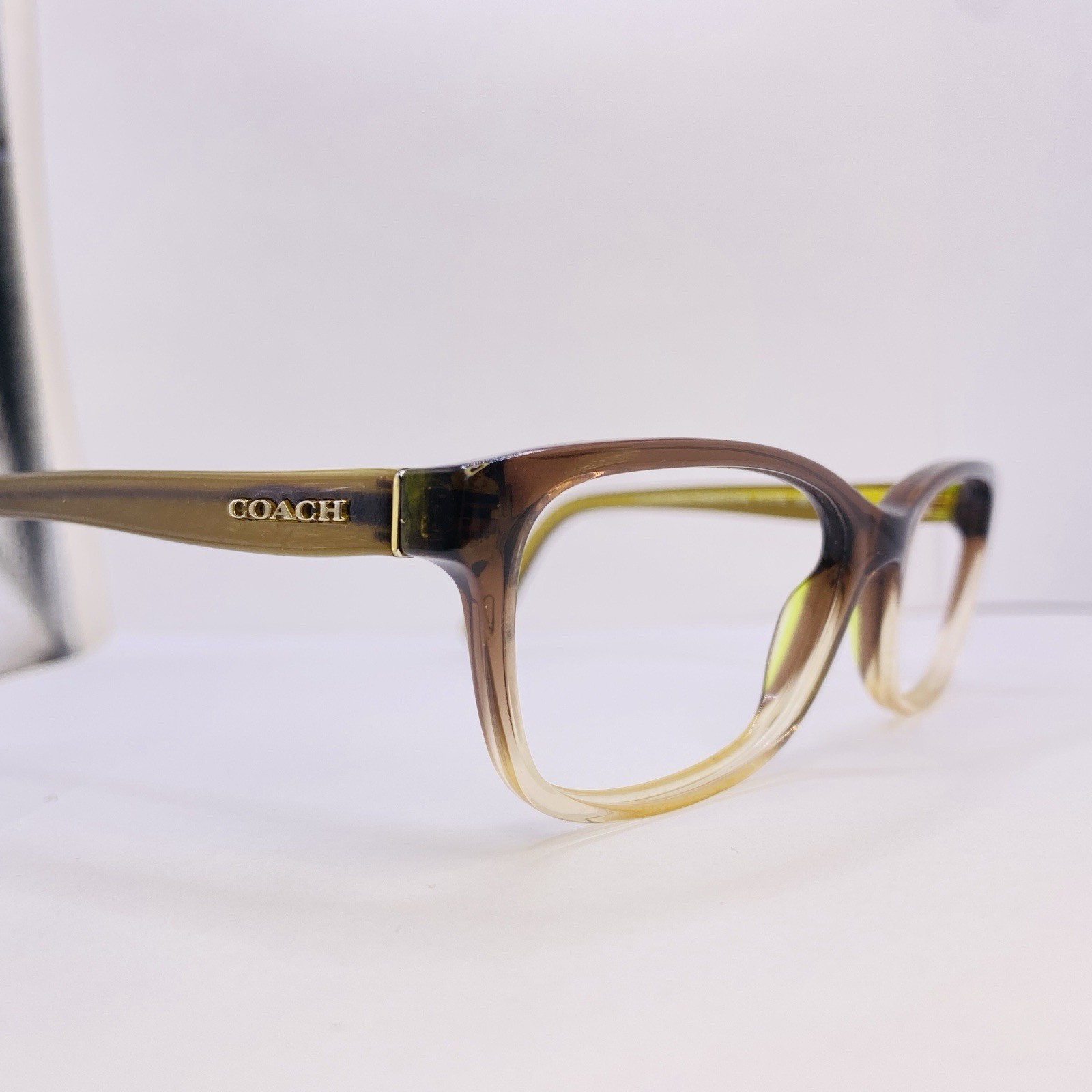 Coach Eyeglasses Sunglasses Authentic HC 6089 5400 Olive Brown Gradient 51 [] 16 thumbnail 2
