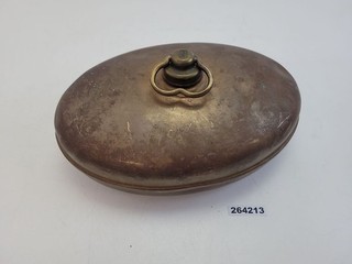Wärmflasche Krausware Reinkupfer Um 1900 Bettwärmer Haushalt alt antik #264213