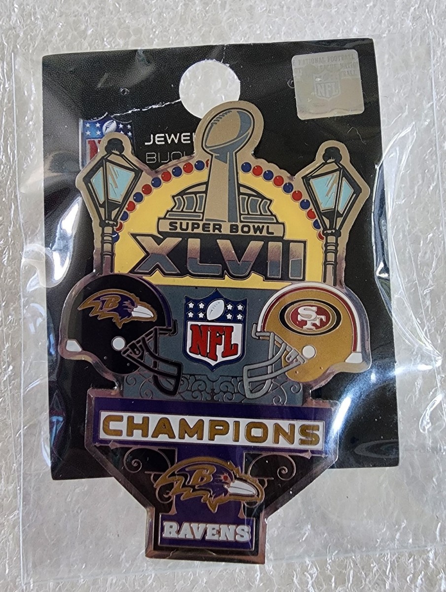 第47回スーパーボウルチャンピオンユニフォーム Baltimore Ravens 2013 Baltimore Ravens Super Bowl XLVII Champions NFL Tee - 9