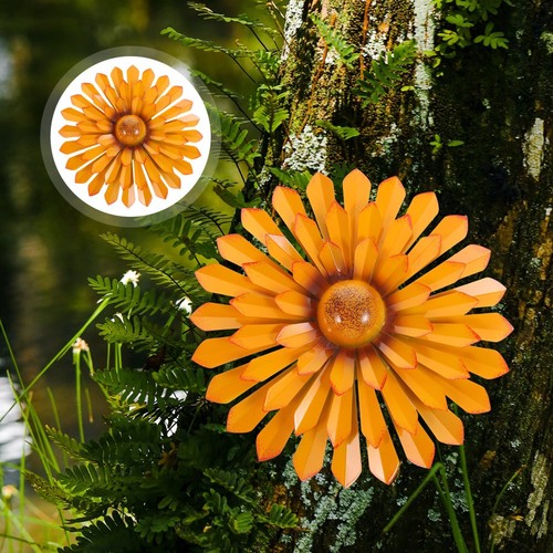 Decorazione Parete Fiore In Metallo - JWZSKZYZ - Arredo Casa Moderno - 2