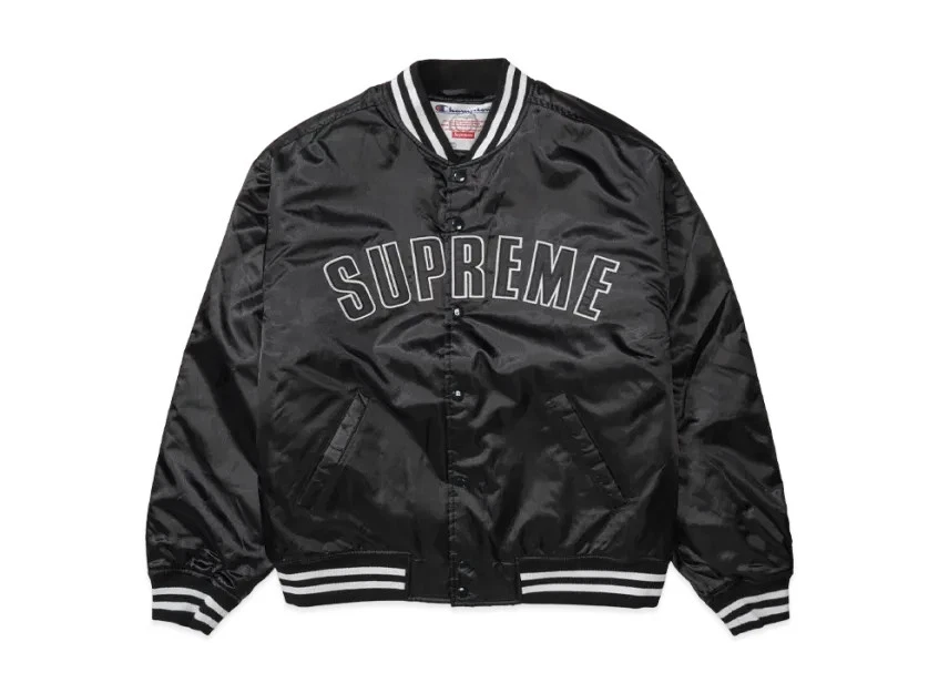 Supreme Satin Black Coats, Jackets & Vests for Men | eBay