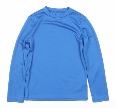 Basic-T-Shirt Jungen UK-Größe 8 Jahre dunkelblau
