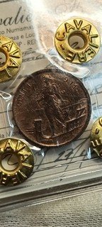 1 Centesimo 1911 Q Fdc Raro Italia Su Prora Periziata Cavaliere