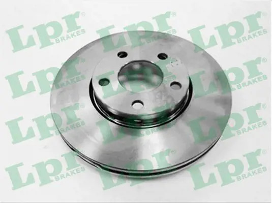 2x Brake disc internally vented A1371V LPR for AUDI VW SKODA SEAT