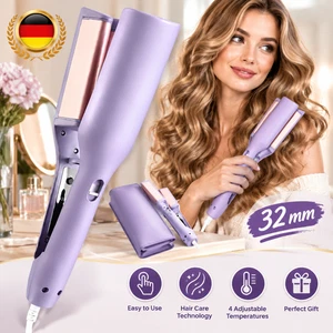YOUKUKE 32mm Ceramic Tourmaline Curling Wand