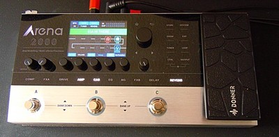 Donner Arena 2000 Multieffektgerät für E-Gitarre