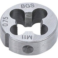 BGS Gewindeschneideisen M11X0,75X25Mm Werkzeugstahl GCR15 | 1900-M11X0.75-S