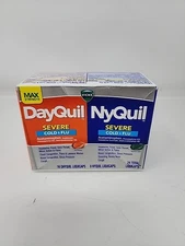 Vicks DayQuil & Nyquil Severe Cold, Flu & Congestion, 24 Count exp 05/26