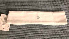 Lululemon Fly Away Tamer Headband NWT White Brand new with tags Preppy