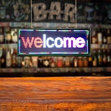 LED Light Sign Ideal Solution for Advertising High Resolution Display LED LampUS