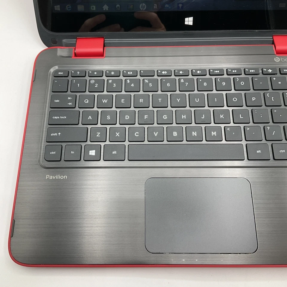 HP Pavilion 13 x360 Laptop Beatsaudio RED 6GB 750GB HDD AMD A8-6410 @ 2.00 GHz - Image 3 of 4