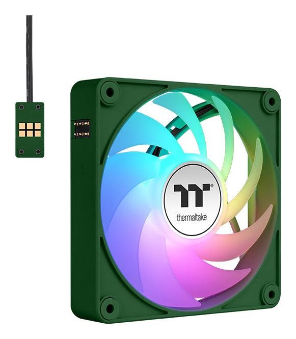 Thermaltake CT140 EX ARGB Sync PC Computer case Fan 14 cm Green 3 pc(s)