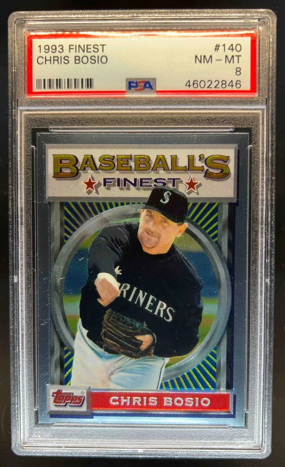 Chris Bosio trading card