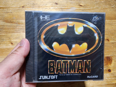 PC ENGINE HUCARD BATMAN  BRAND NEW
