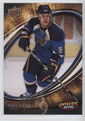 2008-09 Upper Deck Power Play Box Set Paul Kariya #254 HOF t3w