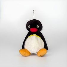 Vintage Pingu Penguin Large 17’’ Plush Soft Toy Bag/storage Boots Rare 2003