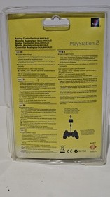 New Sony PlayStation 2 Dual Shock 2 , Black, Factory Sealed.