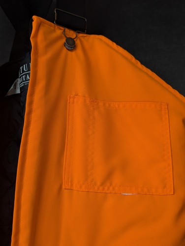 Mono con tirantes aislado Natural Habitat para hombre naranja brillante talla XL caza Canadá - Imagen 8 de 15