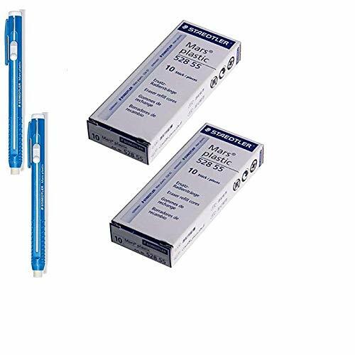 Staedtler Stick Eraser Holder and Eraser  Assorted Item Package Quantitys