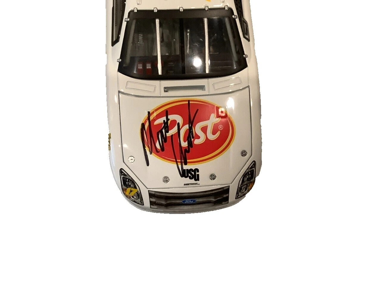 Team Caliber Diecast Racing Cars White 2006 Vehicle Year