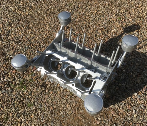 Alfa Romeo V6 Engine Table...Like a V8 or V12 table...Mancave Essential! - Picture 3 of 6