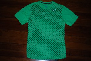 neon green running shirt