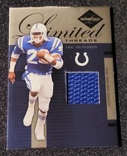 Eric Dickerson Limited Threads #LT-33 Authentic Jersey Patch 18/75 - Colts