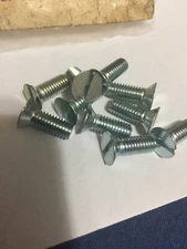 M6  Flat Head Countersunk Slotted Machine Screws DIN 963 10 pc 