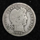 1900-S Silver Barber Dime GOOD FREE SHIPPING