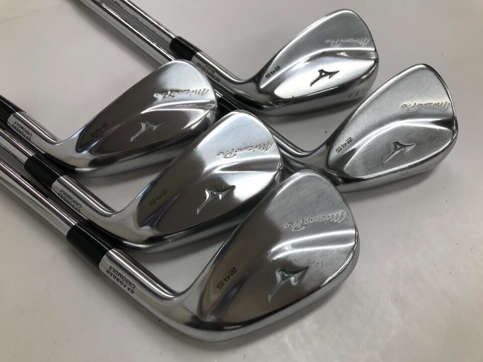 クラブ Mizuno Pro245N.S.PRO950neoX Mizuno Pro 245 Golf Iron 8pc Set, Steel Right Hand