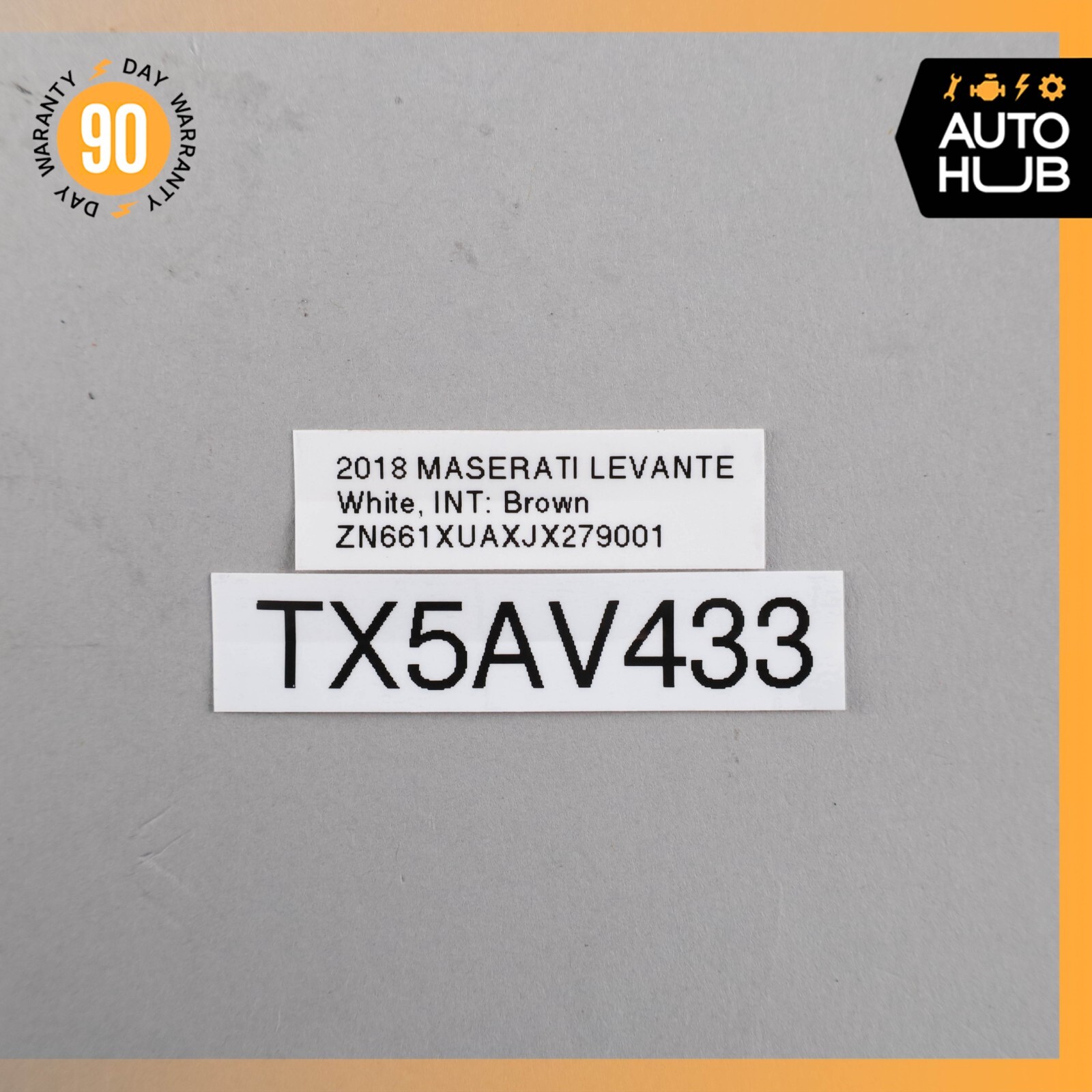 17-20 Maserati Levante M161 Interior Door Panel Front Right Side Black OEM 73k