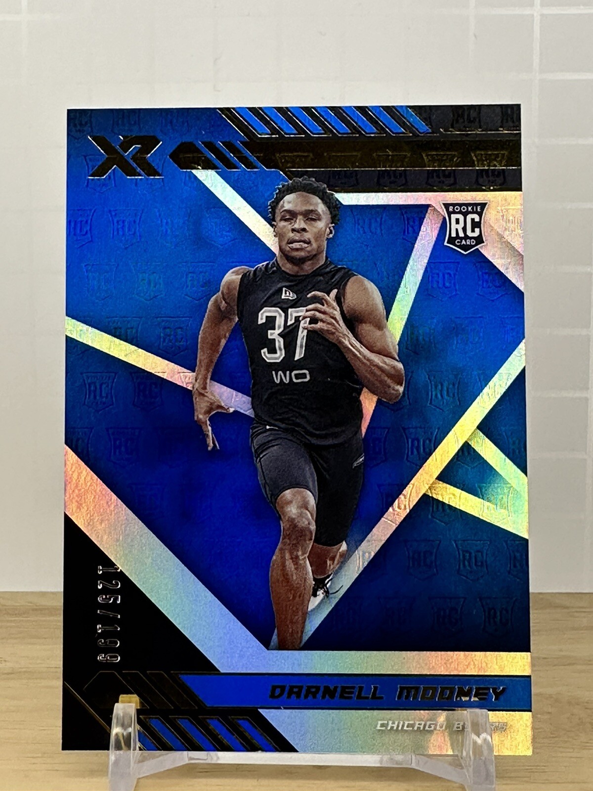 2020 Panini XR Rookie Blue /199 Darnell Mooney #179 Rookie RC