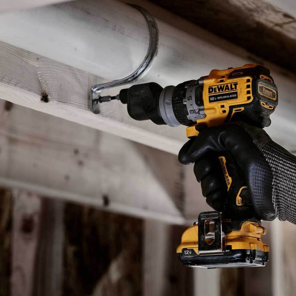 DeWALT DCD703F1 12V XTREME 5 in 1 Brushless Cordless Multi-Head Drill ...