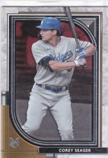 2021 Topps Museum Collection Corey Seager Los Angeles Dodgers #57