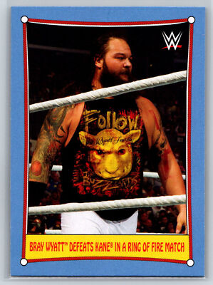 2017 Topps Heritage WWE Bray Wyatt Bizarre SummerSlam Matches #9